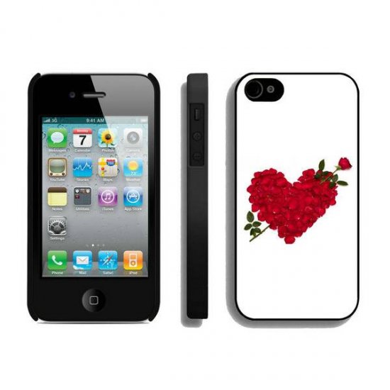 Valentine Rose Love iPhone 4 4S Cases BRH